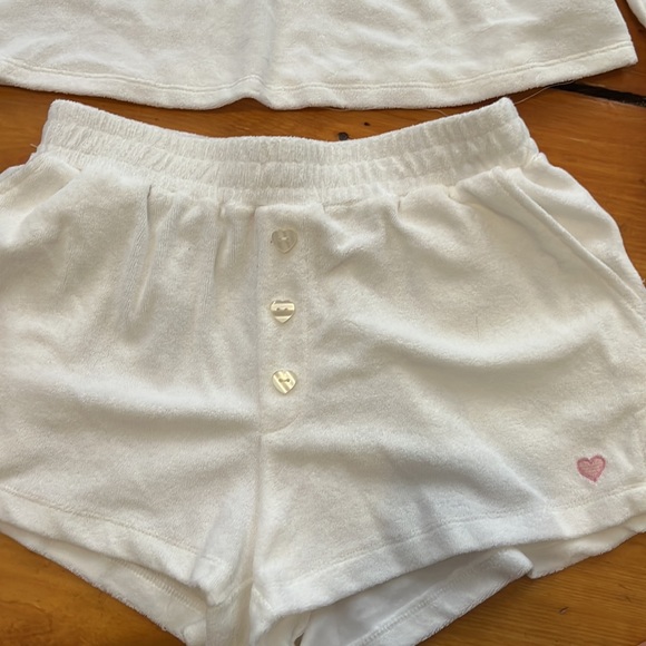 Stoney Clover Lane x Target White Terry Set - Picture 3 of 3